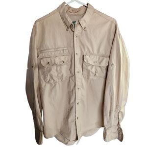 Cabela's Khaki Outdoor Shirt